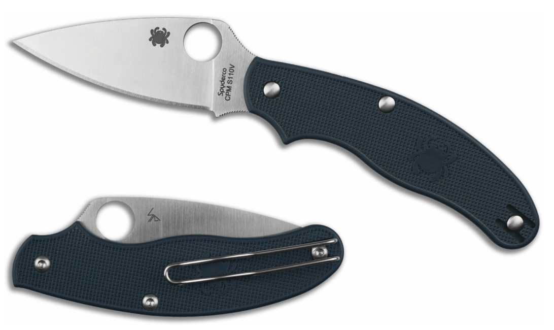 Spyderco UK Penknife джобен ежедневен нож 7,5 см, тъмносиня