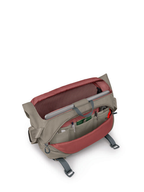 OSPREY METRON MESSENGER чанта на рамо, пясъчен бетонен