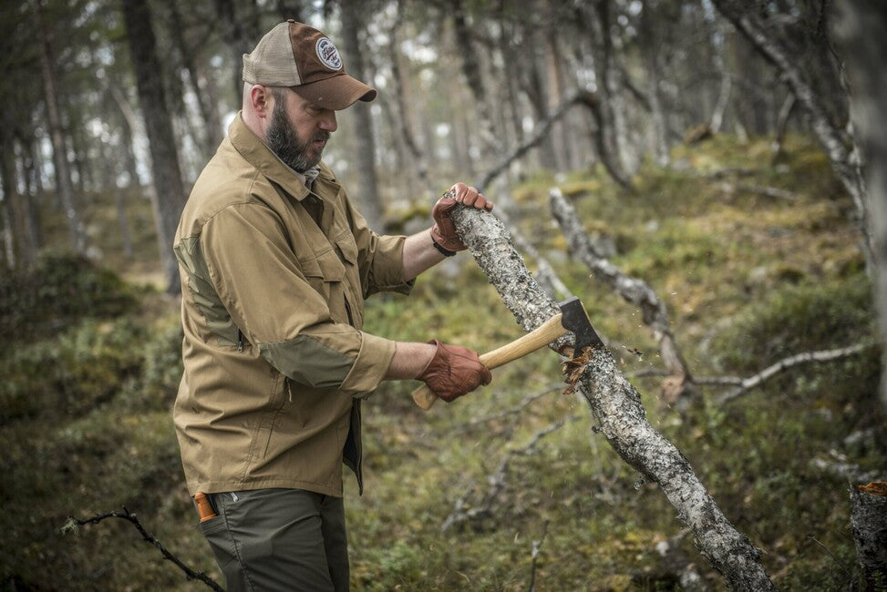 Helikon-Tex WOODSMAN риза, земистокафява / черна A
