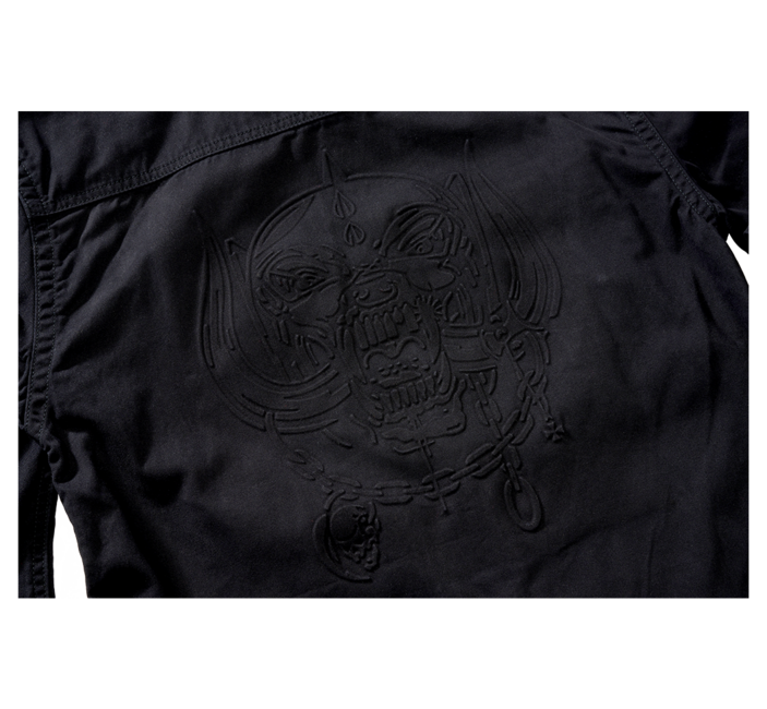 Brandit Motörhead Vintage риза с дълги ръкави, черна