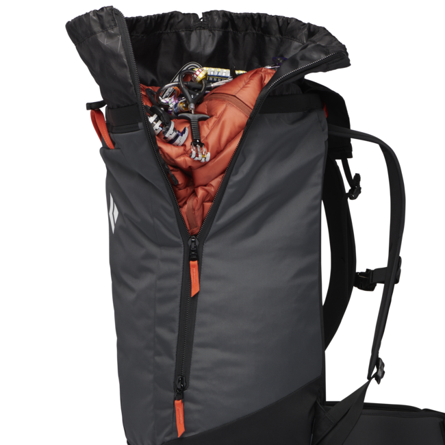 Black Diamond Crag 40 алпийска раница, карбон