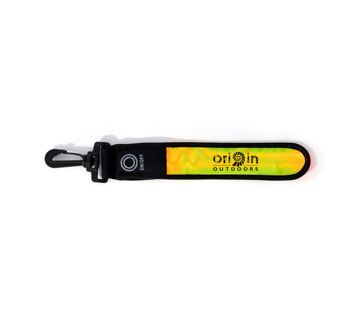 Origin Outdoors LED привесък рефлективен, зелен