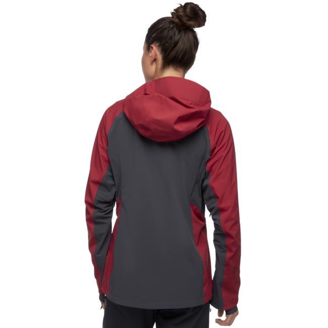 Black Diamond Dawn Patrol Hybrid Shell преходна яке, дамска, дива роза