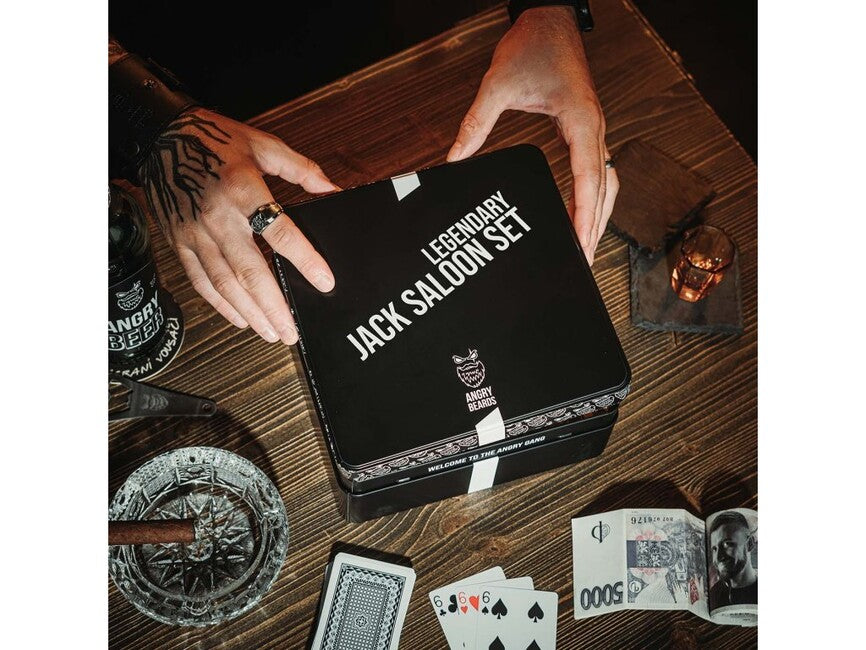 Angry Beards Legendary Jack Saloon козметичен комплект мъжки