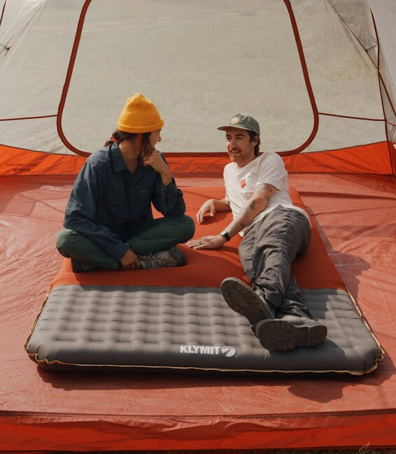 Klymit Klymaloft Double изолирана постелка, червена