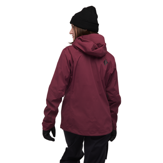 Black Diamond Recon Lt Stretch Shell ски яке дамски, черница