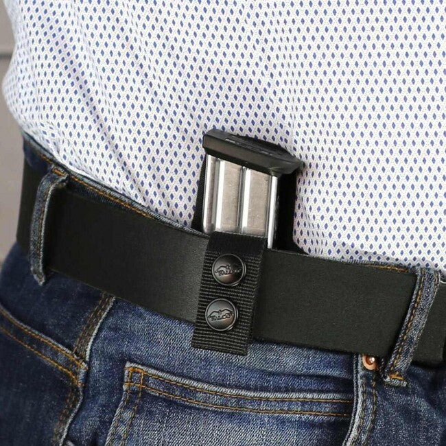 Falco F704 нейлонов калъф за скрито носене магазин Glock 19, черен ляв