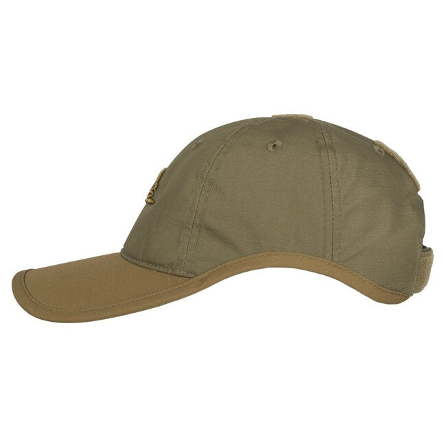 Helikon-Tex шапка PolyCotton Ripstop с логото, черно / сенчесто сиво B