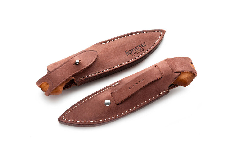 Lionsteel WILLY WL1 UL нож с твърдо острие с дръжка от маслинено дърво