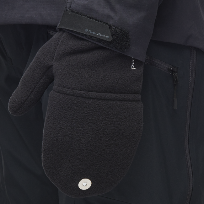 Black Diamond Windweight Mitt ръкавици софтшел, черни