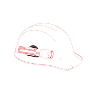 LEDLENSER Euroslot Typ A держател на каска