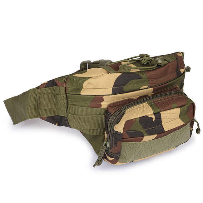 Dragowa Tactical водоустойчива тактическа чантичка за кръста, джунгла камо