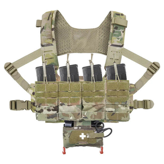 Agilite Reaper Rig носител на съоръжение на гърдите, мултикам