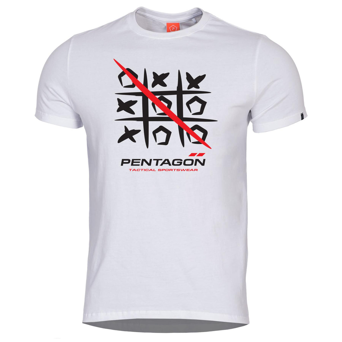 Pentagon Ageron 3T къса тениска, бяло