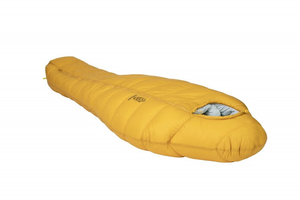 Patizon Ultralight G400 Three-Season Sleeping Bag Left, Gold/Silver