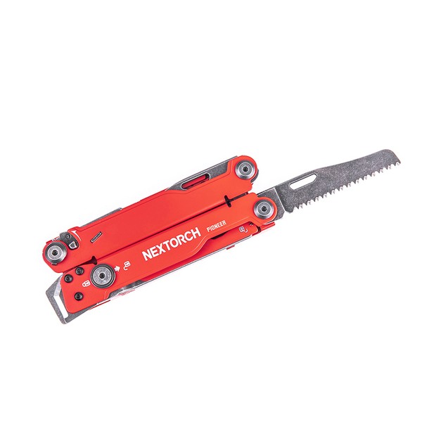 NexTorch® Pioneer MT20RE мултифункционално орудие спасителен edition, червена