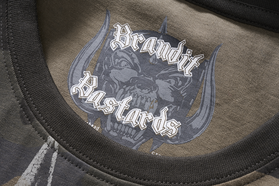 Brandit Motörhead Warpig Print тениска, тъмен камуфлаж