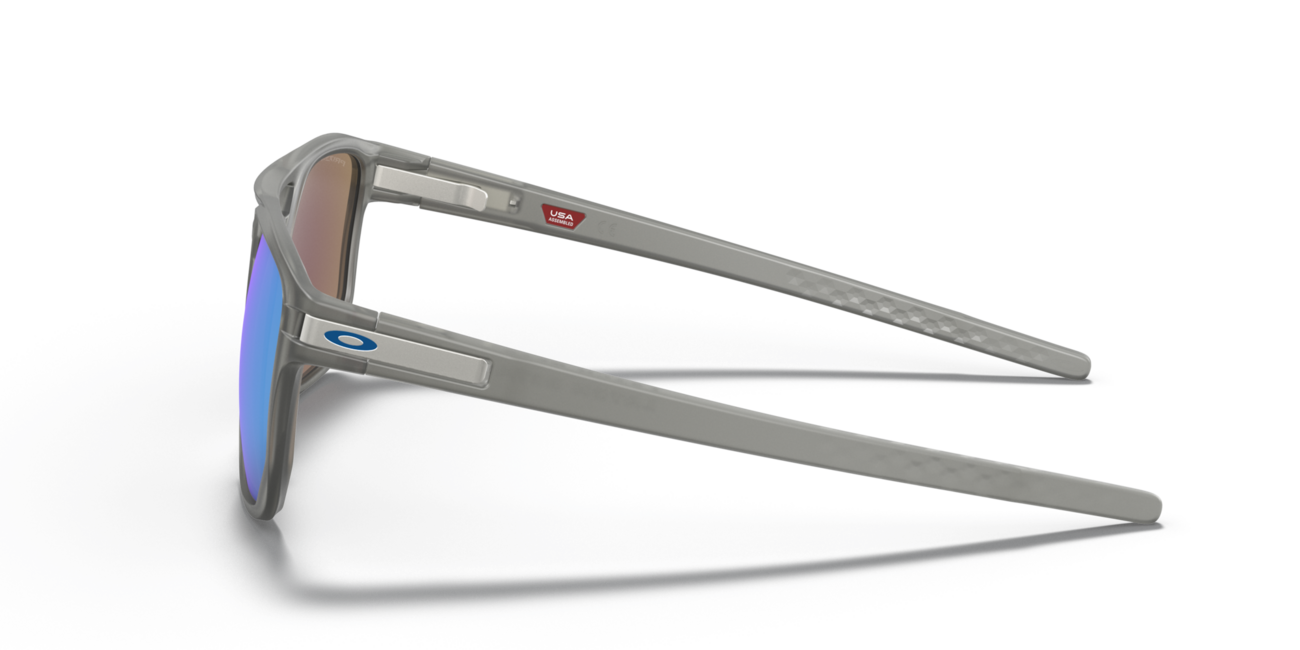 Oakley LATCH BETA слънчеви очила с рамка Matte Grey Ink и със стъкла Prizm Sapphir Irid Polar, 54