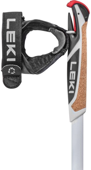 LEKI Spin Shark SL нордийски ходилни щори, бяло-димово зелено-тъмно антрацитно, 100 - 130 см
