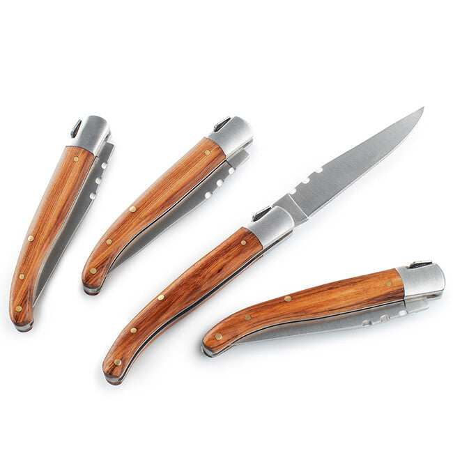 GSI Outdoors Rakau комплект стейкови складни ножове
