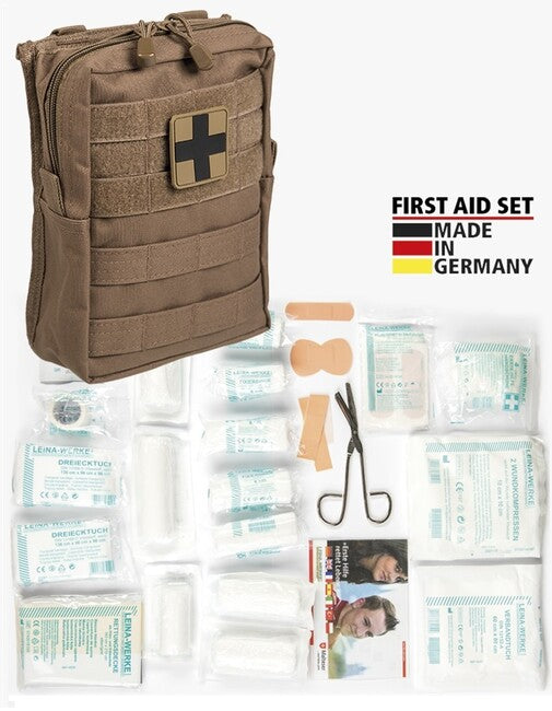 Mil-Tec елемент за перва помощ Molle, тъмен койот, голям