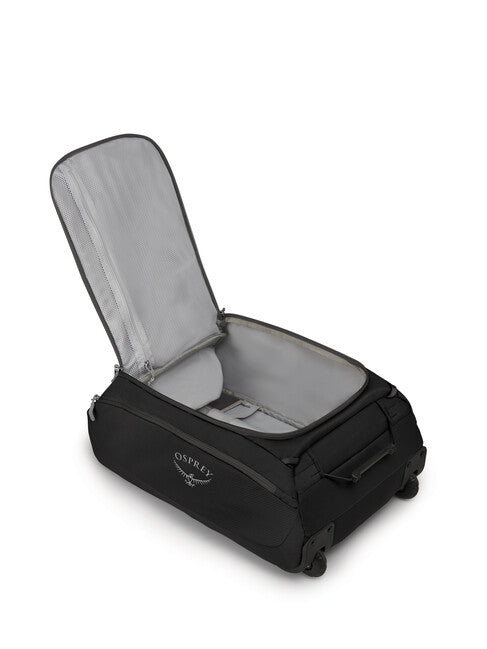OSPREY DAYLITE CARRY-ON WHLD DUFFEL 40 пътна чанта на колелца, черна