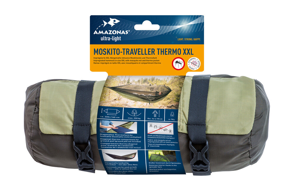 Amazonas Mosquito Traveller Thermo термална люлка за пътуване XXL