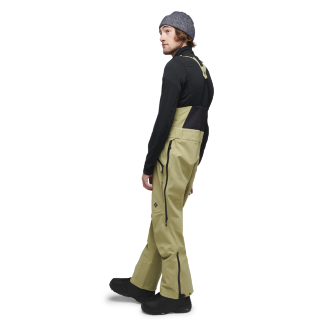 Black Diamond Recon Stretch Bibs панталон мъжки с тракми, кедрово зелено