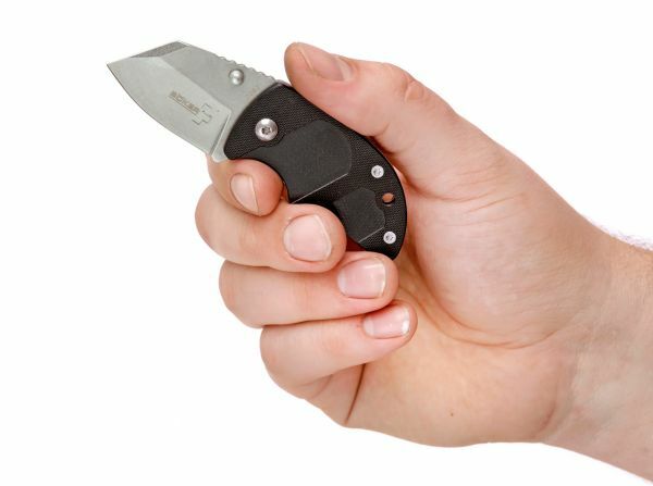 BÖKER® DW-2 по-малък джобен нож Zytel неръждаема стомана, черен, 4,1 см