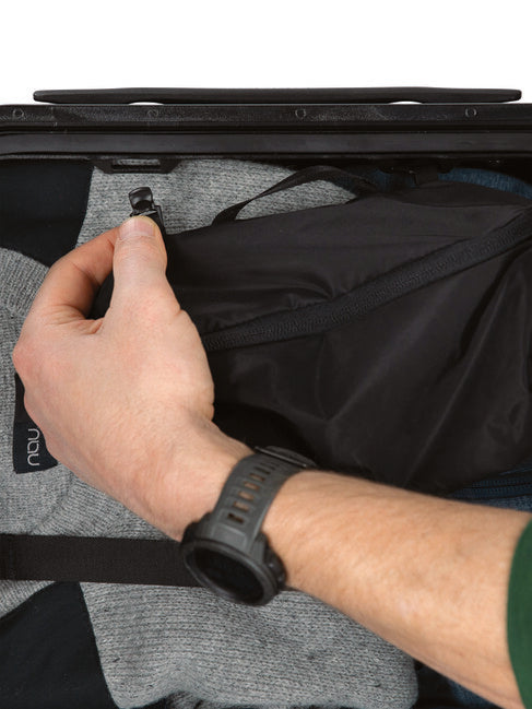 OSPREY TRANSPORTER HARDSIDE CARRY-ON пътен куфар 40L, вентури син