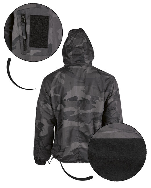 Mil-Tec ANORAK podložena jakna, dark camo