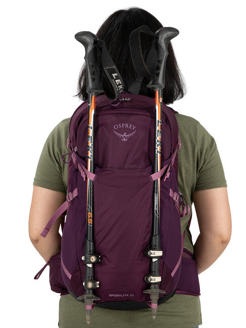 OSPREY SPORTLITE 25 туристическа раница, патладжанова лила