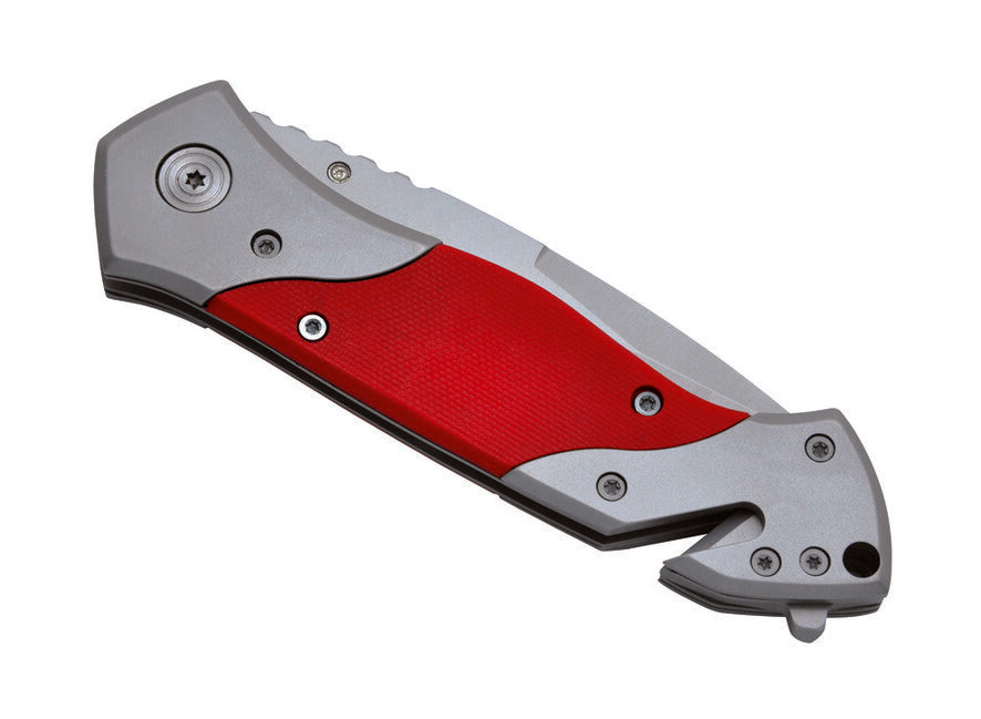 Baladeo ECO067 Rescue спасителен нож, червена G10