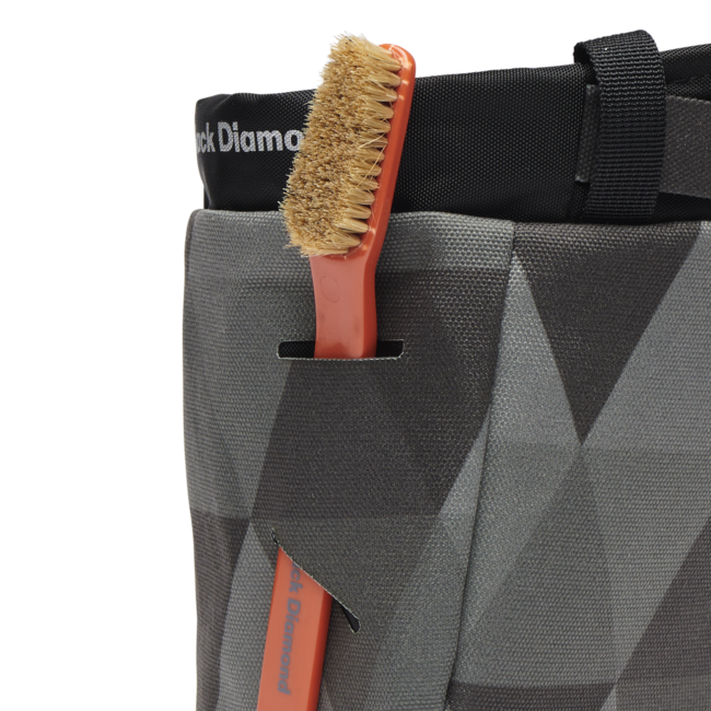 Black Diamond торбичка за магнезий, сиво quilt