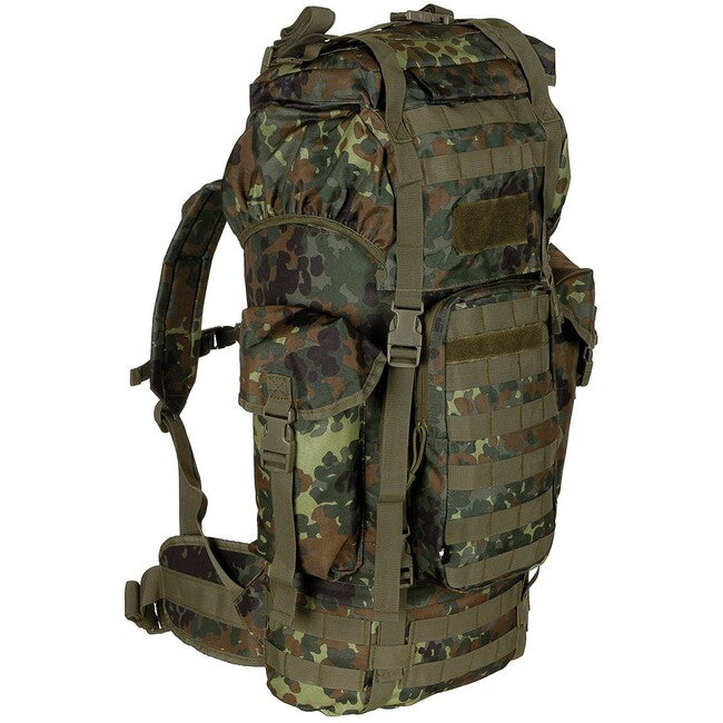MFH MOLLE раница 65L, алуминиев прът, BW камо