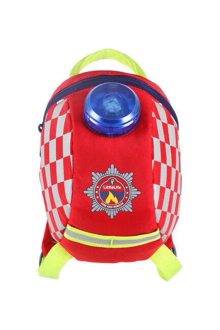 LittleLife Fire 2 L раница за малки деца със светлещо светло Emergency