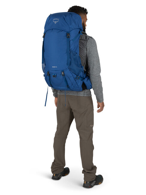 OSPREY ROOK 50 туристическа раница, astrology син/син пламъчен