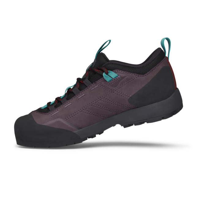 Black Diamond Mission Low Waterproof Approach кожени обувки дамски, mulberry-черно