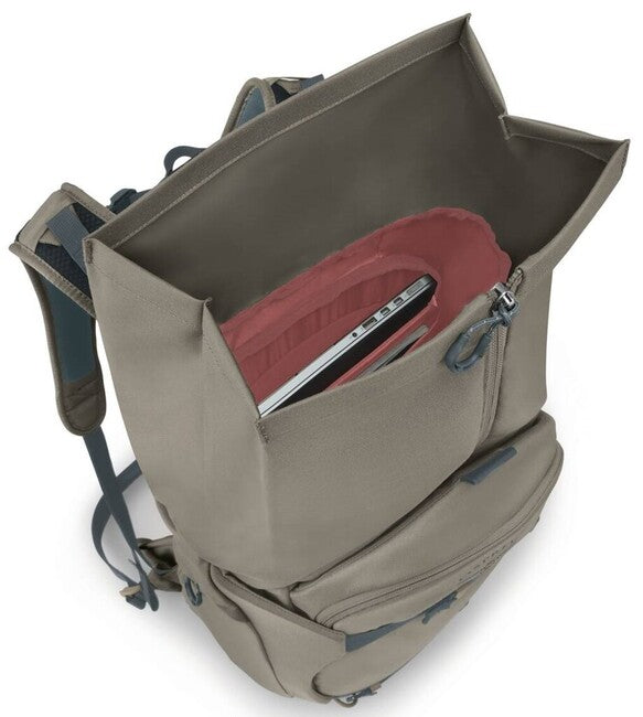 OSPREY METRON ROLL TOP PACK градски раница, пясъчен бетонен