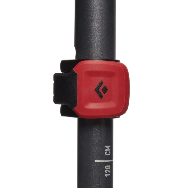 Black Diamond Pursuit Shock туристически палки, стоманено сиво-октанов