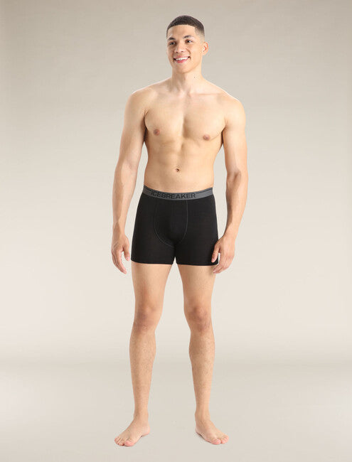 Icebreaker Anatomica мъжки боксерки, черни