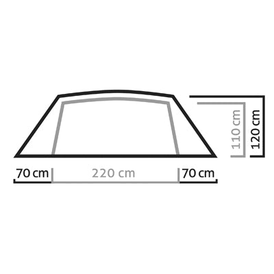 Палатка Salewa Denali за 4 човека