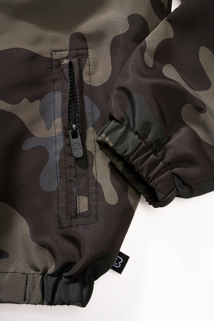 Brandit Summer Frontzip Windbreaker яке детско, тъмен камуфлаж