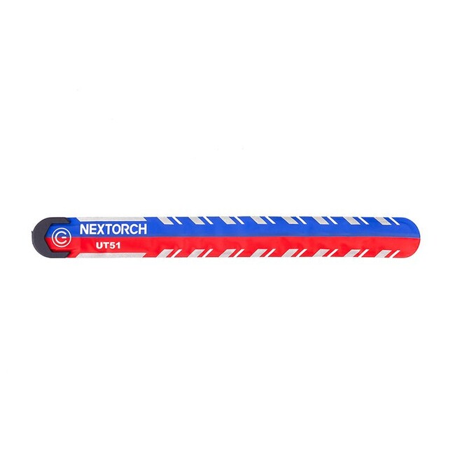 NexTorch® UT51 L мигаща безопасностна лента, червено-синя