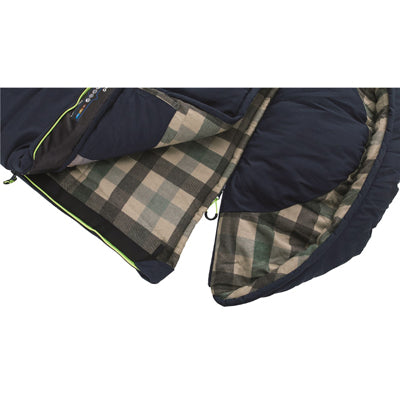 Outwell Camper Lux спален чувал Zipper дясна