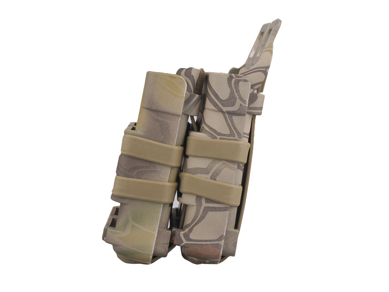 Emersongear Fast Mag Friction Gen 3 пластмасова торбичка за два магазина, Mandra камо