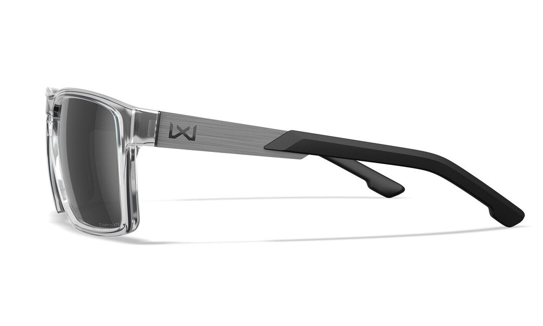Wiley X Apex слънчеви очила, Captivate Grey/ Gloss Crystal Clear