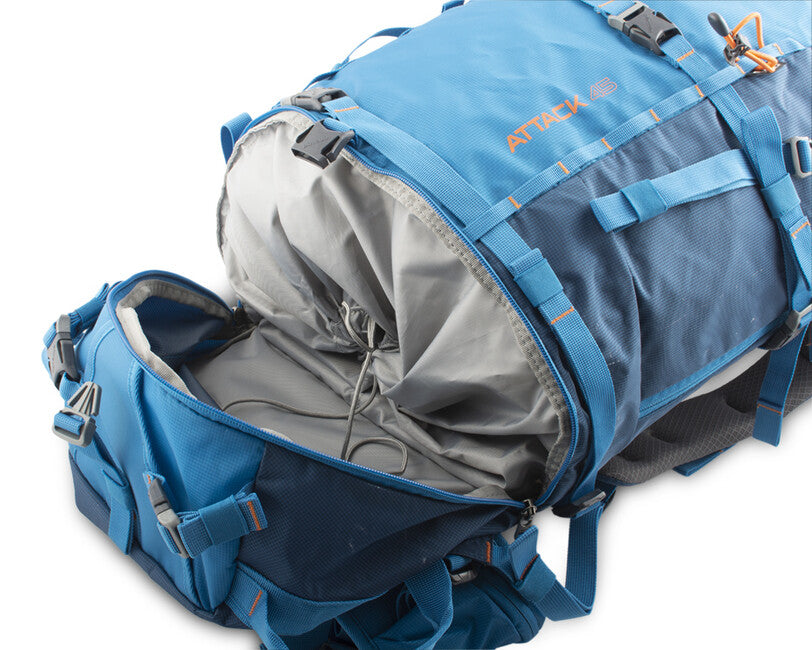 Pinguin Attack 45 раница Nylon, 45 L, петрол
