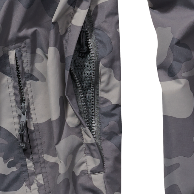 Brandit Summer Windbreaker яке, сиво камо