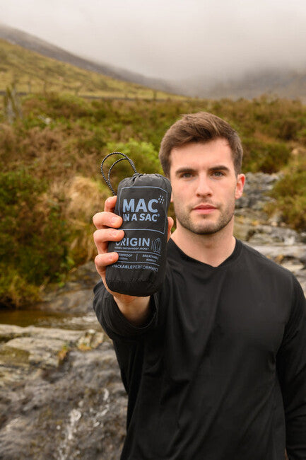 Mac in a Sac Origin 2 непромокаемо яке, черно